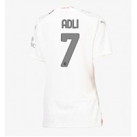 Fotbalové Dres AC Milan Yacine Adli #7 Dámské Venkovní 2023-24 Krátký Rukáv